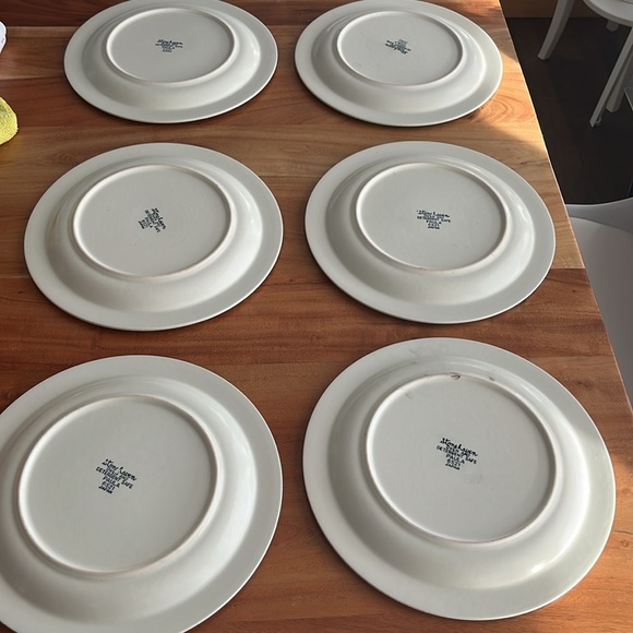 Mid Century Stonehaven Paula Dinner Plates-6 - Picture 8 of 8